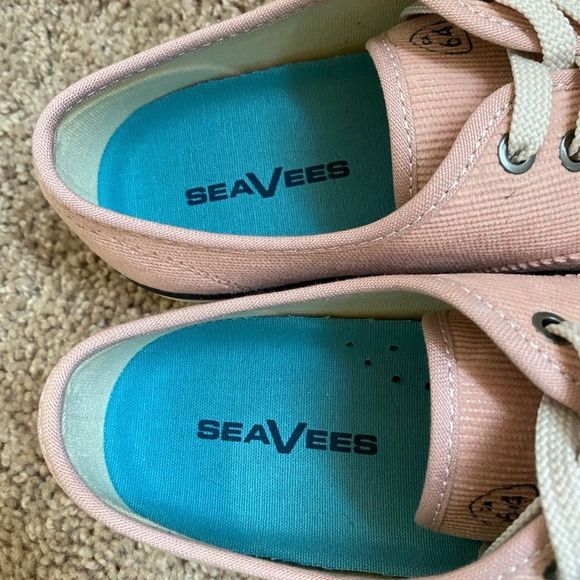 NWOT SeaVees Legend Sneaker Cotton Cordies PINK - SIZE 7.5 - Picture 11 of 11